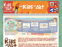 Tablet Screenshot of kidsatart.net